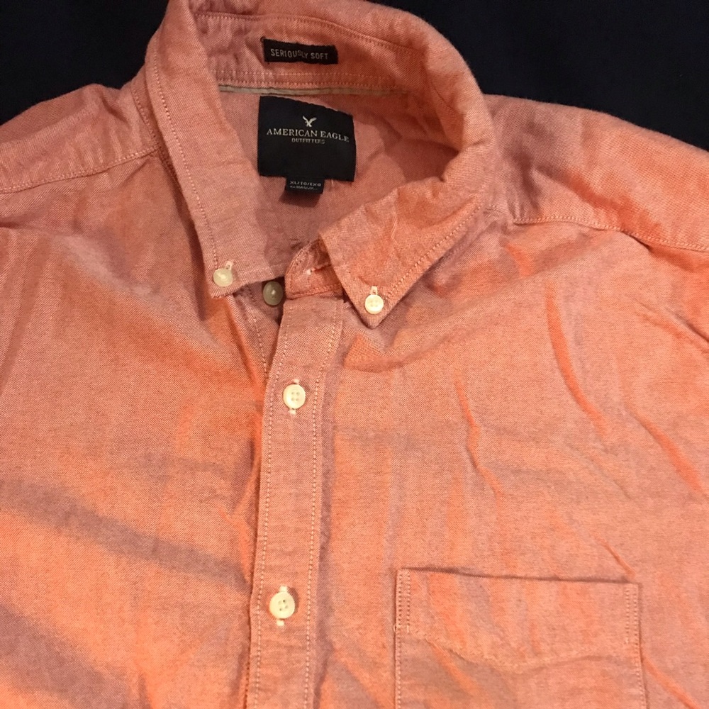 American Eagle Long Sleeve Button Up Size XL